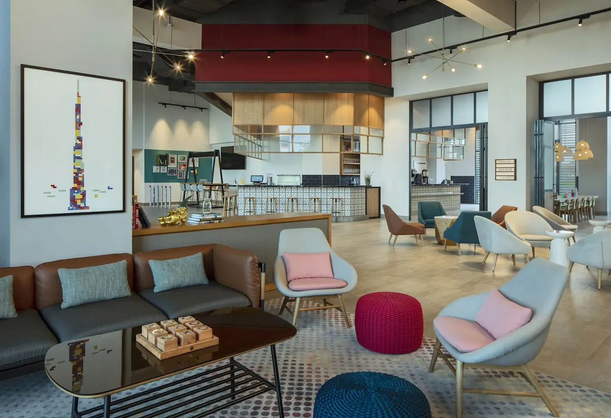 سالن انتظار هتل روو ات د پارک دبی